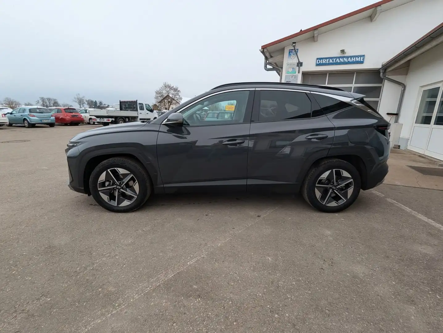 Hyundai TUCSON Advanced Plus Hybrid 2WD Panorama Leder Gris - 2