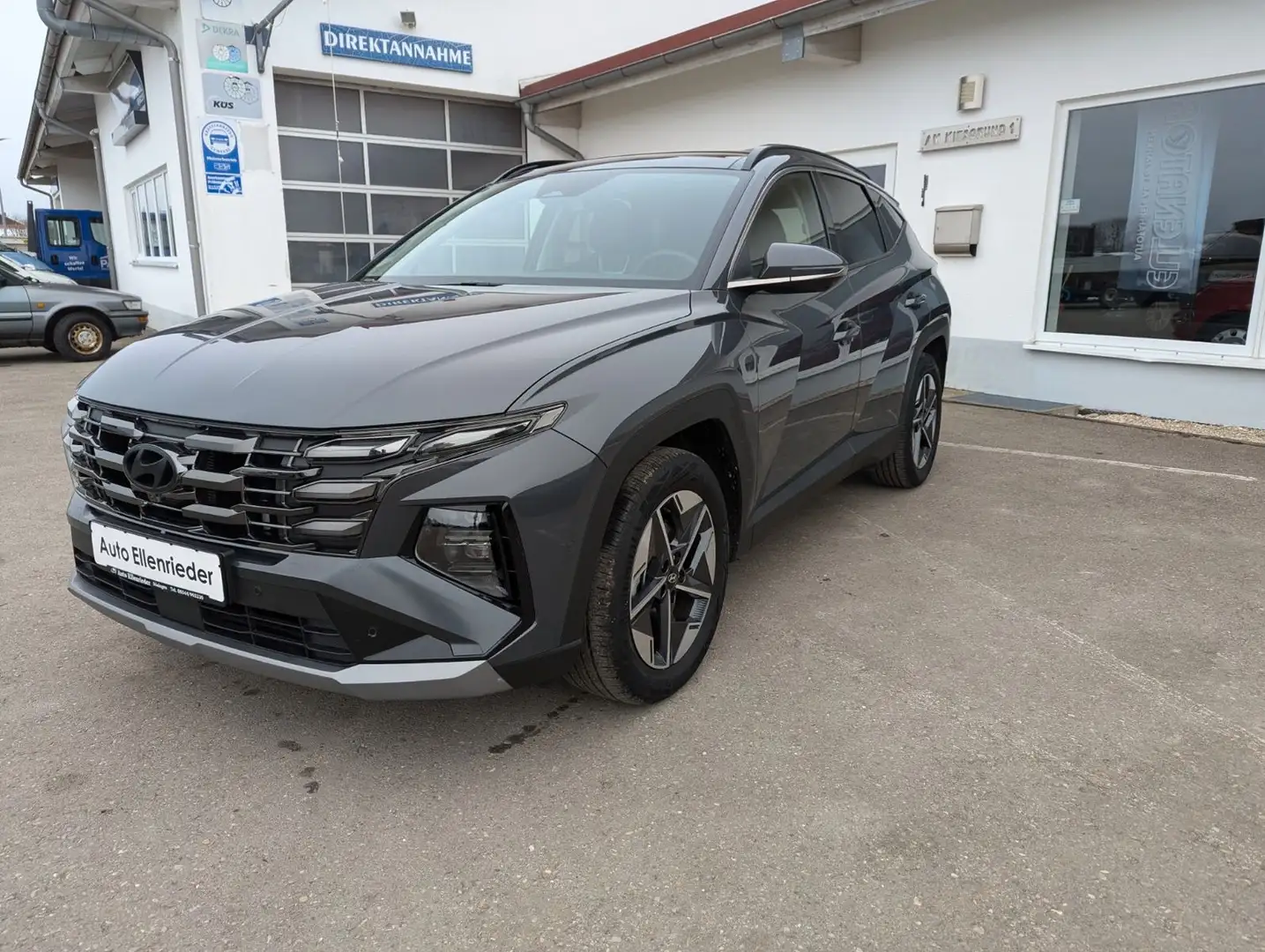Hyundai TUCSON Advanced Plus Hybrid 2WD Panorama Leder Gris - 1