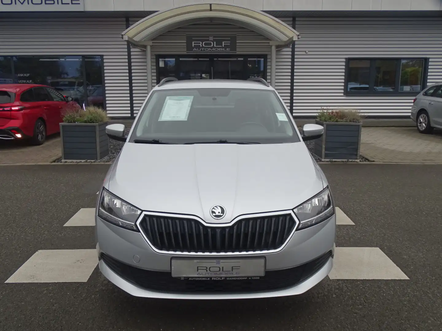 Skoda Fabia 1.0 Ambition*DAB*SMART LINK*TEMP*SHZG*PDC* Argent - 2