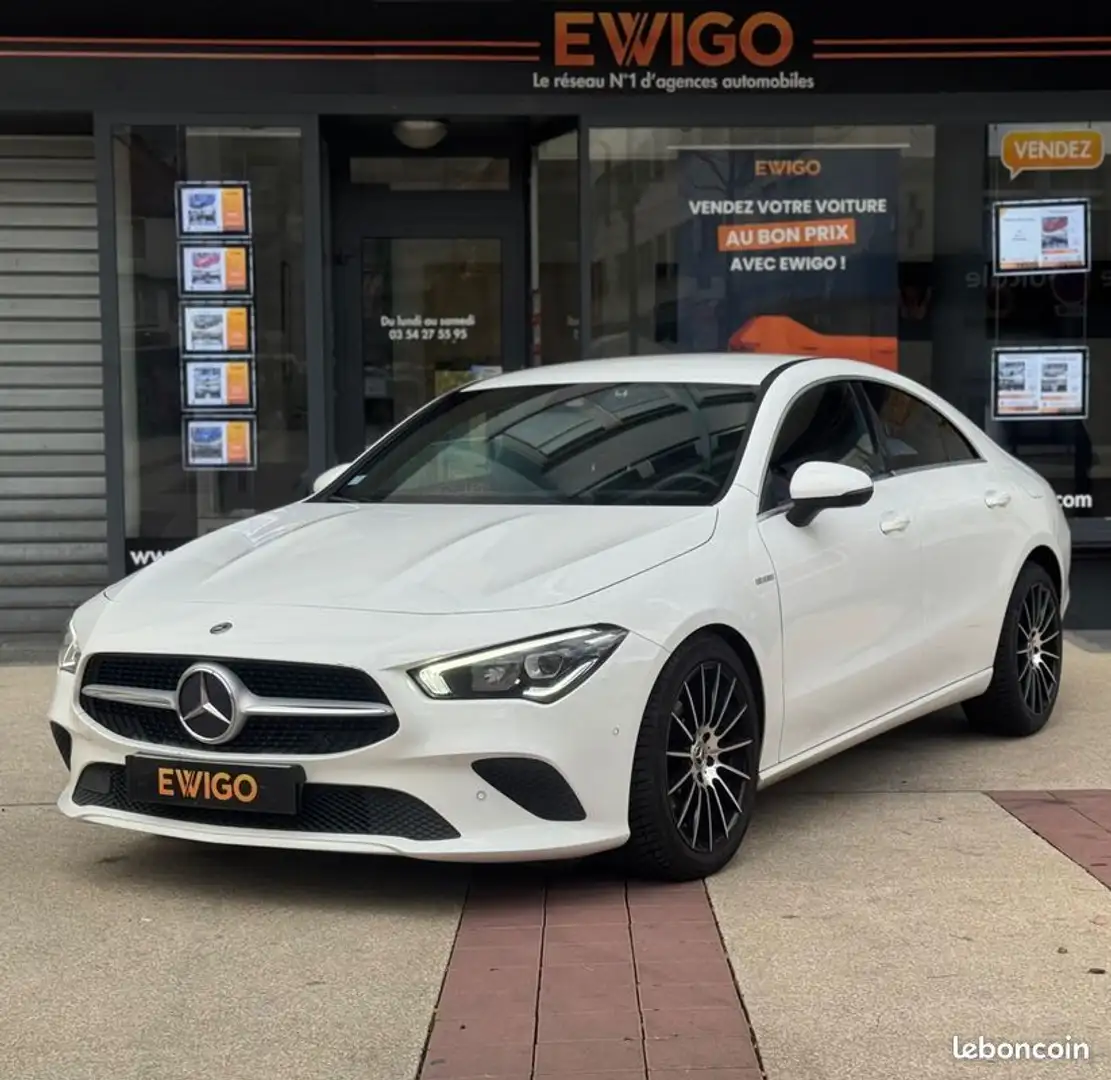 Mercedes-Benz CLA 180 Classe coupe 1.5 180d 116 progressive line 7g-dct Wit - 1