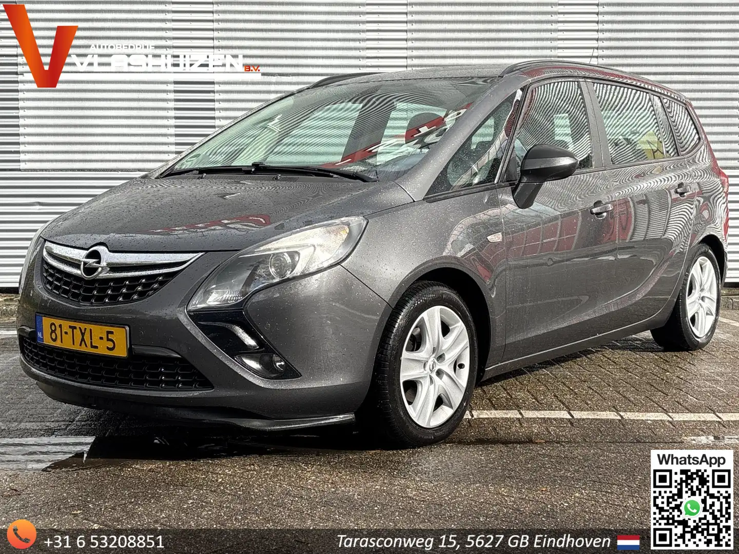 Opel Zafira Tourer 1.4 Edition | Climate | Cruise | PDC | Trekhaak | Gris - 1
