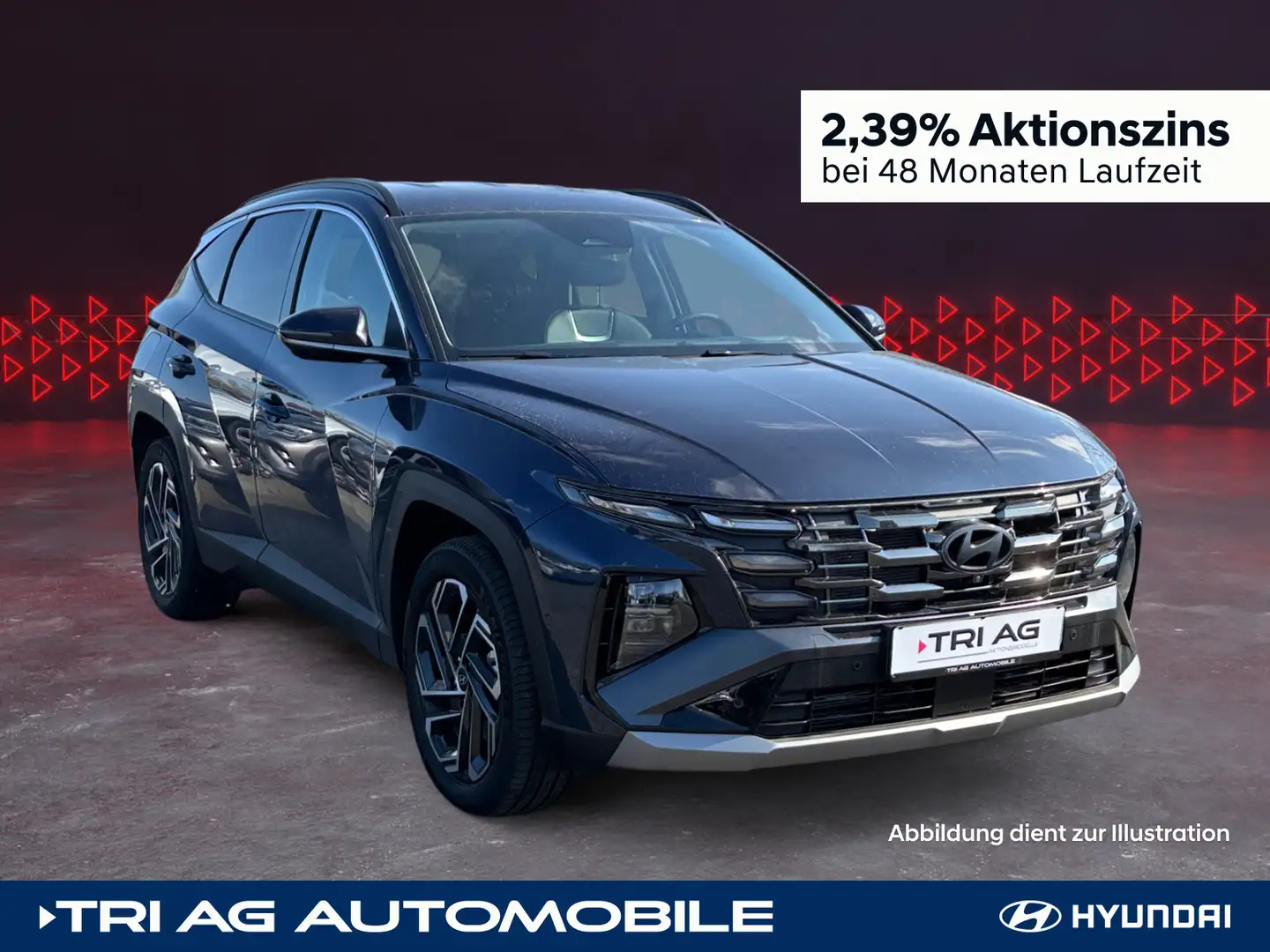 Hyundai TUCSON Prime PHEV Automatik Allrad (MY25) Assist Blauw - 1