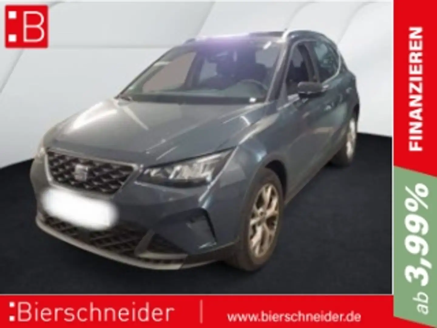 SEAT Arona 1.0 TSI FR AB 209EUR AHK NAVI REAR VIEW SHZ Blau - 1