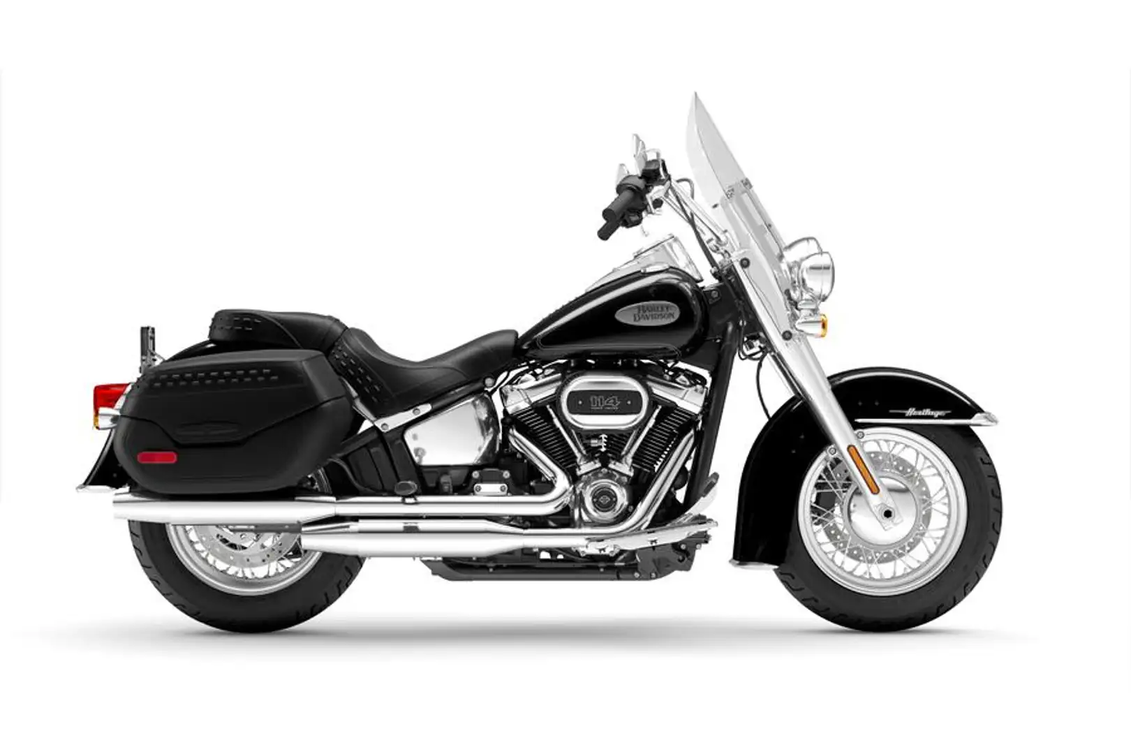 Harley-Davidson Heritage Softail FLHCS CLASSIC CHROME TRIM Zwart - 1