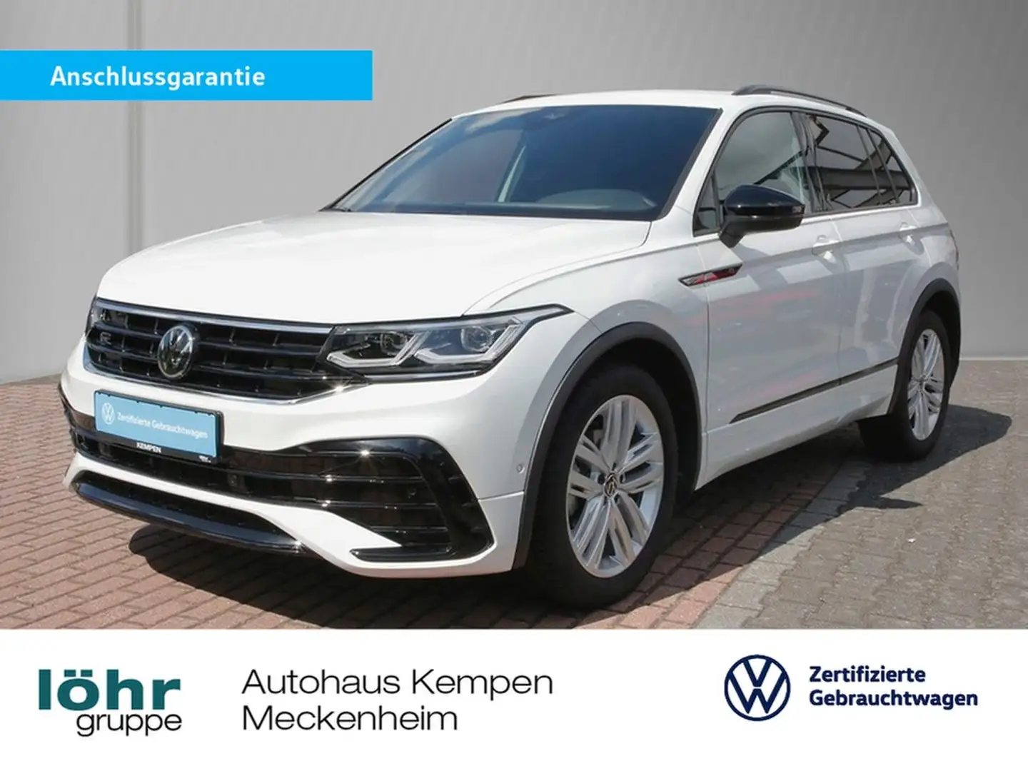Volkswagen Tiguan 1.5 TSI DSG R-Line Black-Style Navi+VC ACC RFK+... Weiß - 1