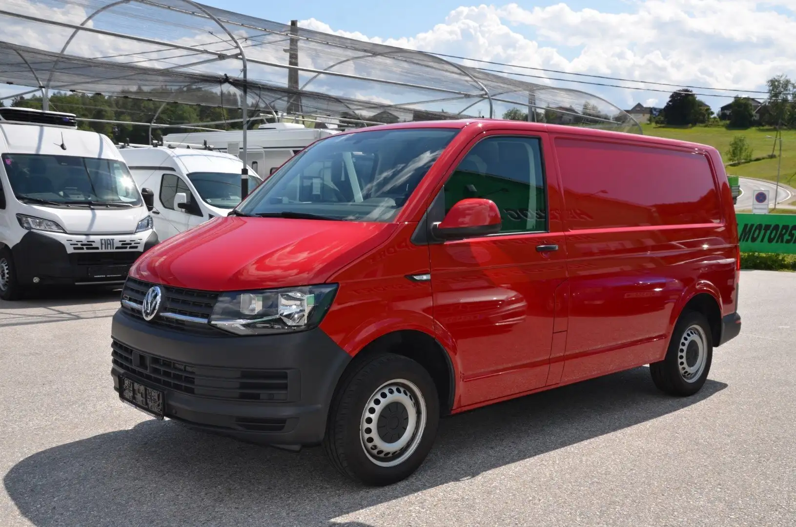 Volkswagen T6 Transporter T6 Kastenwagen 2,0TDI 4Motion DSG ACC ZR+WAPU NEU Rot - 2