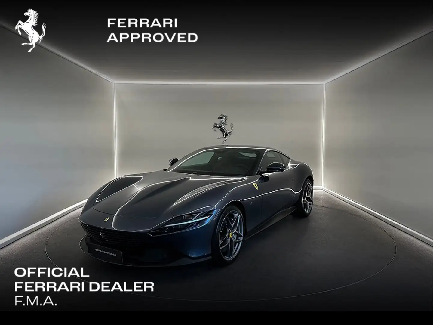 Ferrari Roma BluRoma / AppleCarplay / 2Y Ferrari Approved Blauw - 1