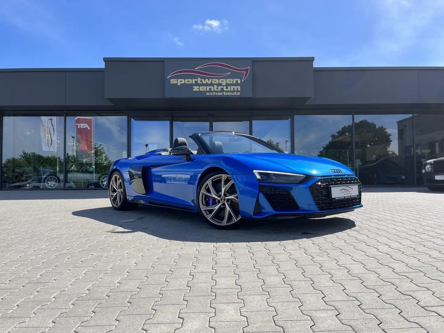 Audi R8 Spyder performance, B&O, Carbon, Magnetic Kék - 2