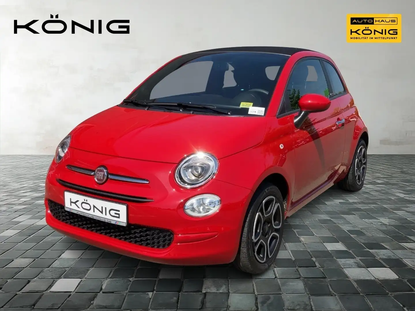Fiat 500C CLUB 51kW Rot - 1