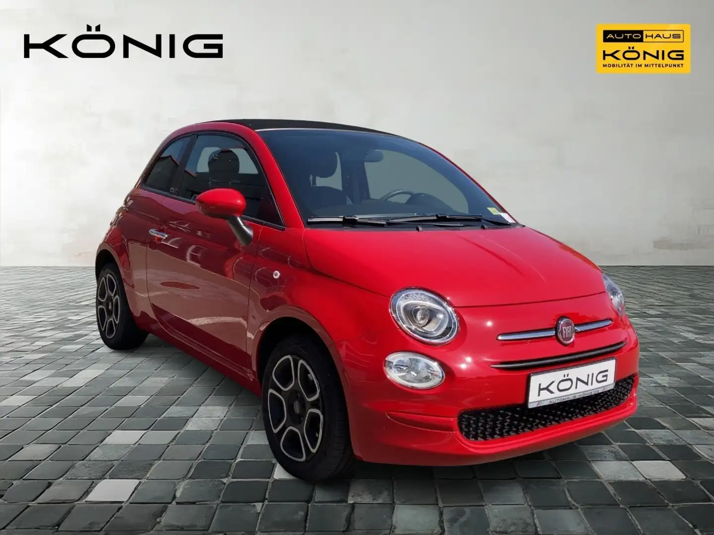 Fiat 500C CLUB 51kW Rot - 2