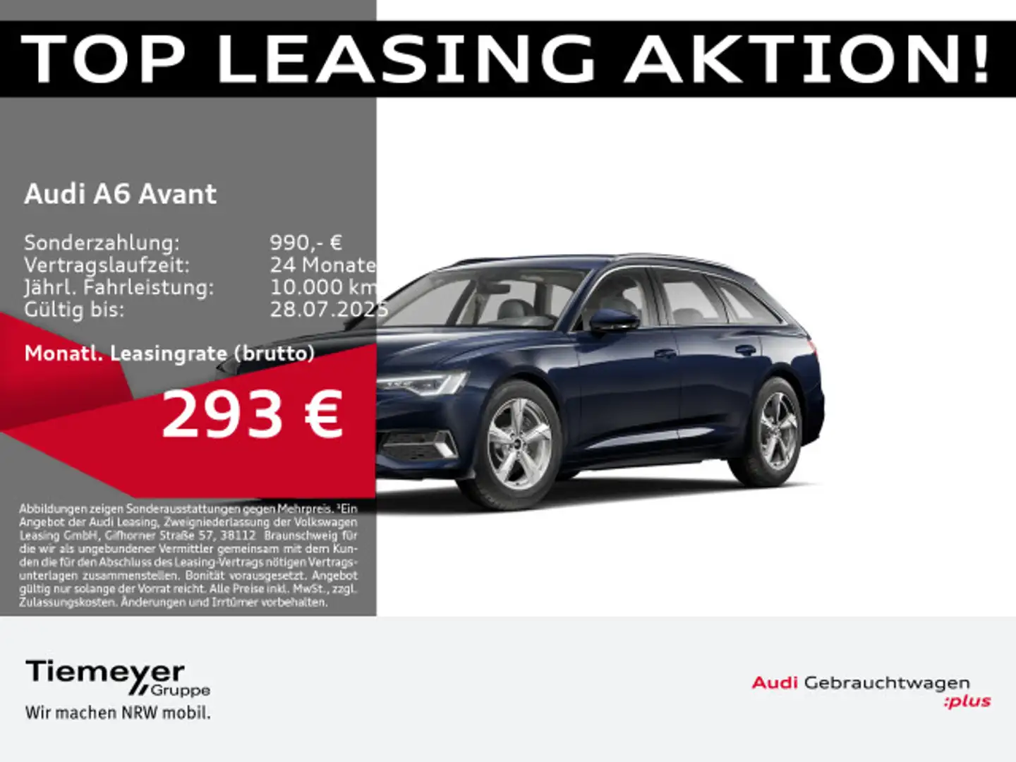 Audi A6 45 TFSI ADVANCED MATRIX AHK AFA MEMORY Blu/Azzurro - 1