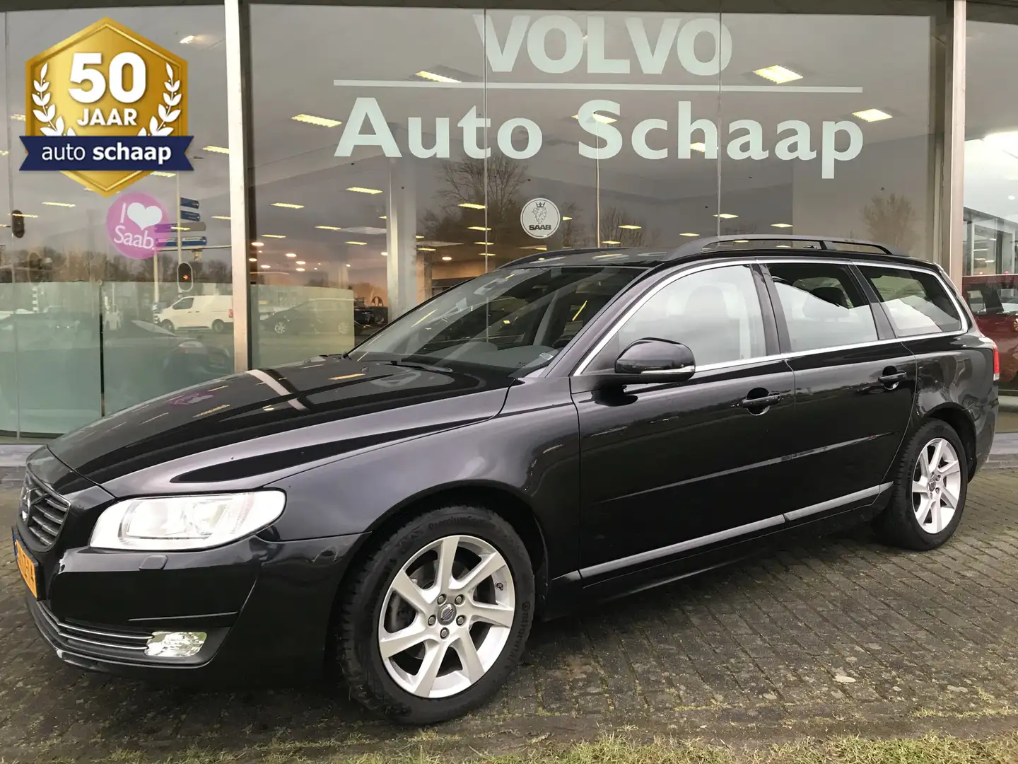 Volvo V70 1.6 T4 Nordic+ Automaat | Rijklaar incl garantie | Schwarz - 1