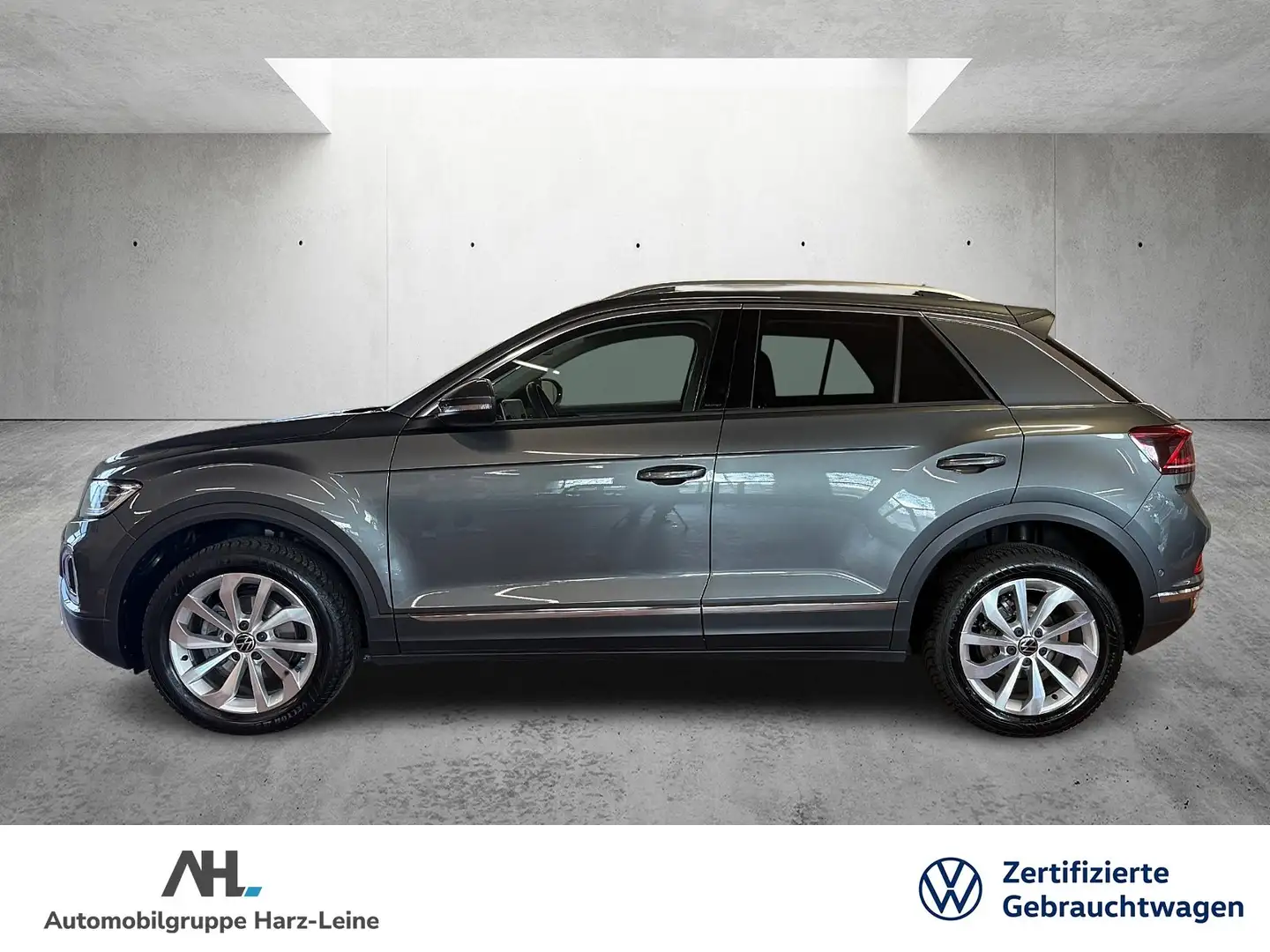 Volkswagen T-Roc 1.5 TSI Style DSG Matrix Navi ACC AHK RFK Grau - 2