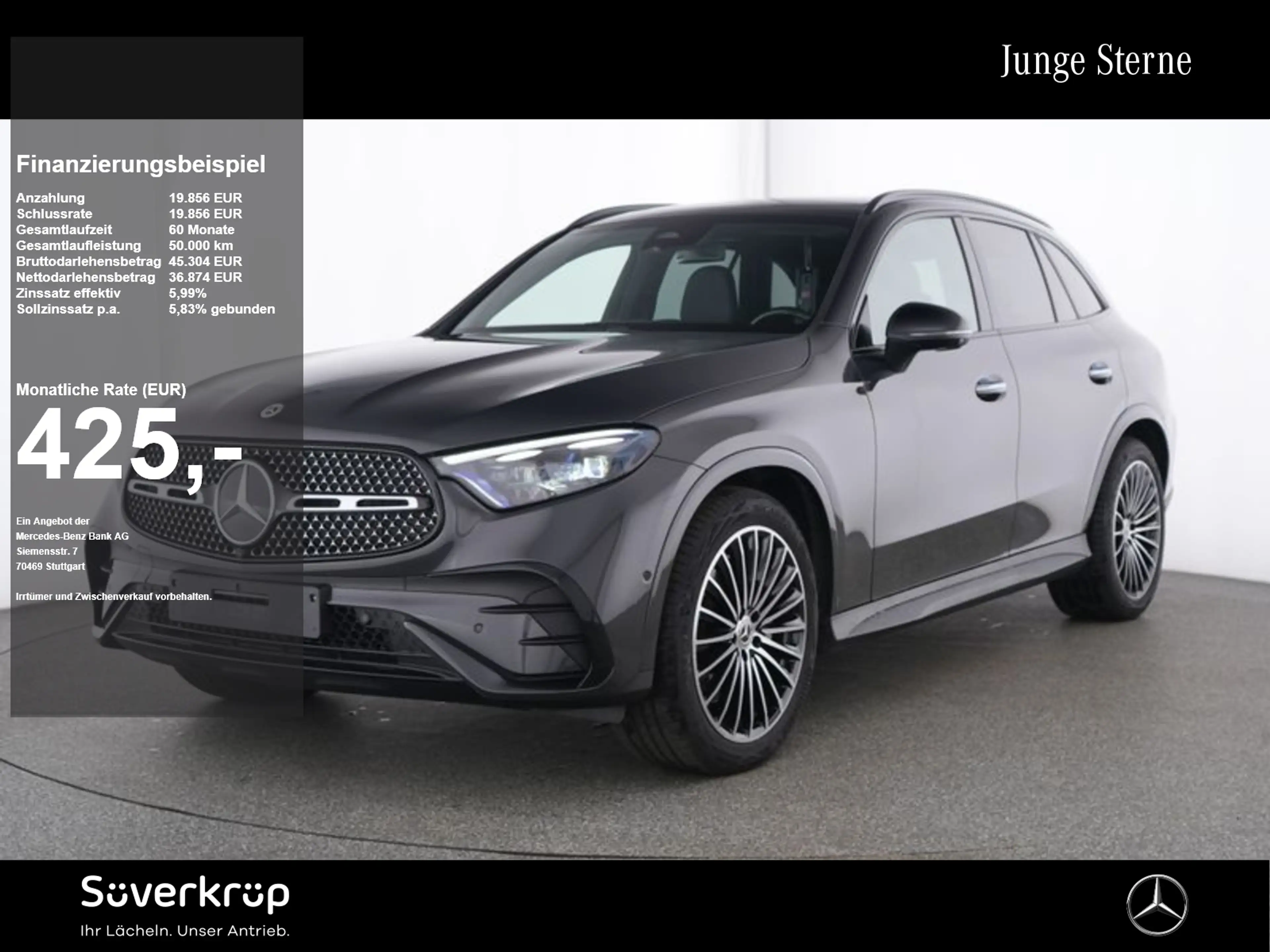 Mercedes-Benz GLC 300 d 4M , AMG BURM NIGHT MEMO 360 AHK PANO