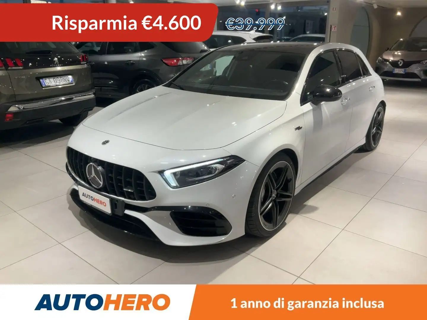 Mercedes-Benz A 45 AMG A 45 AMG 4Matic Biały - 1