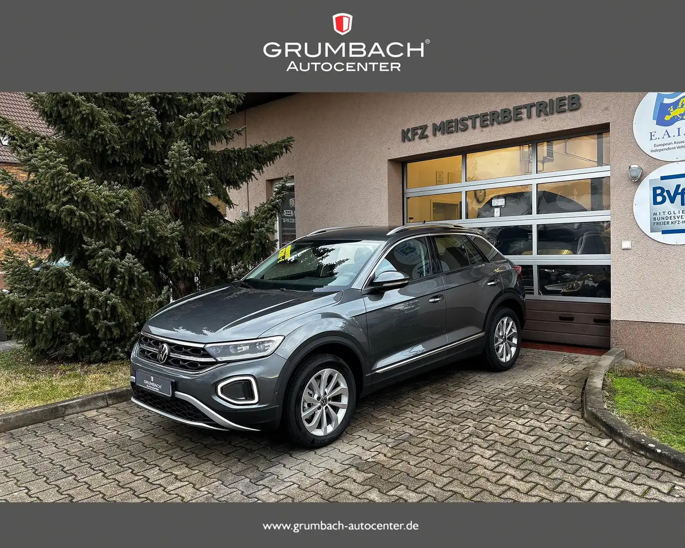 Volkswagen T-Roc 1.5 TSI DSG Style Edition IQ.Assistenz Winter M... Grau - 1