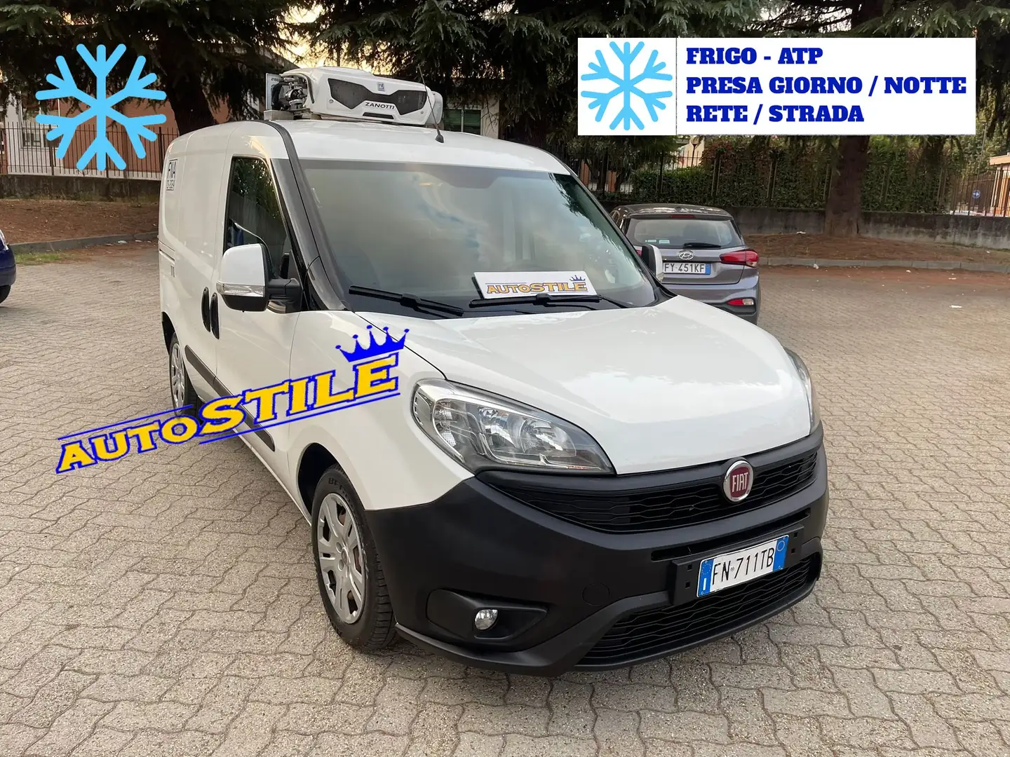 Fiat Doblo 1.6 MJT 16V **FRIGO - ATP *PRESA GIORNO / NOTTE Bianco - 1