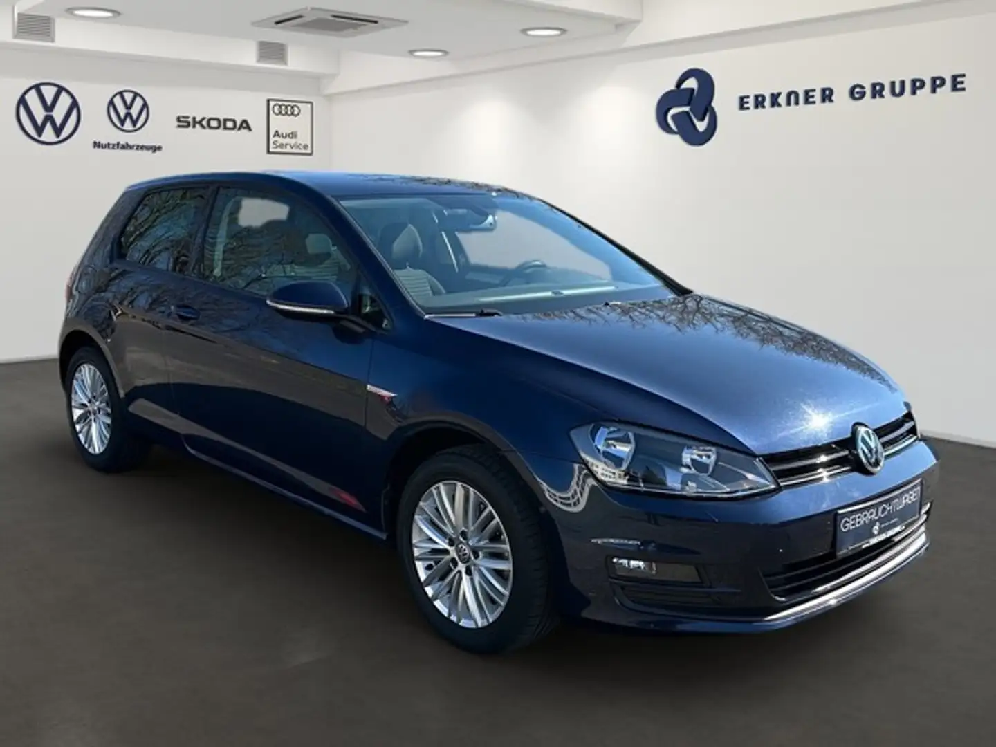 Volkswagen Golf VII 1.2TSI "Cup" PARKLENK+SITZHZG+KLIMAAUT+++ Azul - 2