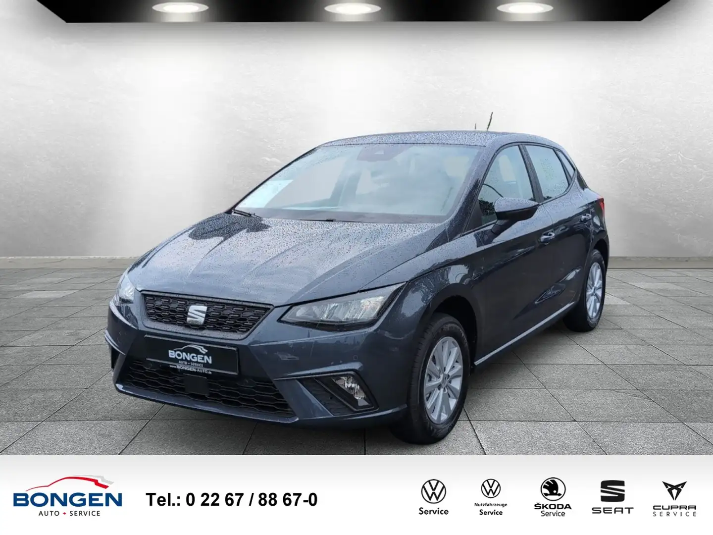 SEAT Ibiza Style 1.0 TSI Apple Car Play Rückfahrkamera Klima Gris - 1