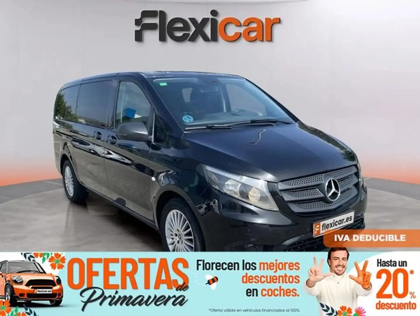 Mercedes-Benz Vito Tourer+114CDI+Tourer+Pro+Larga Negro - 1