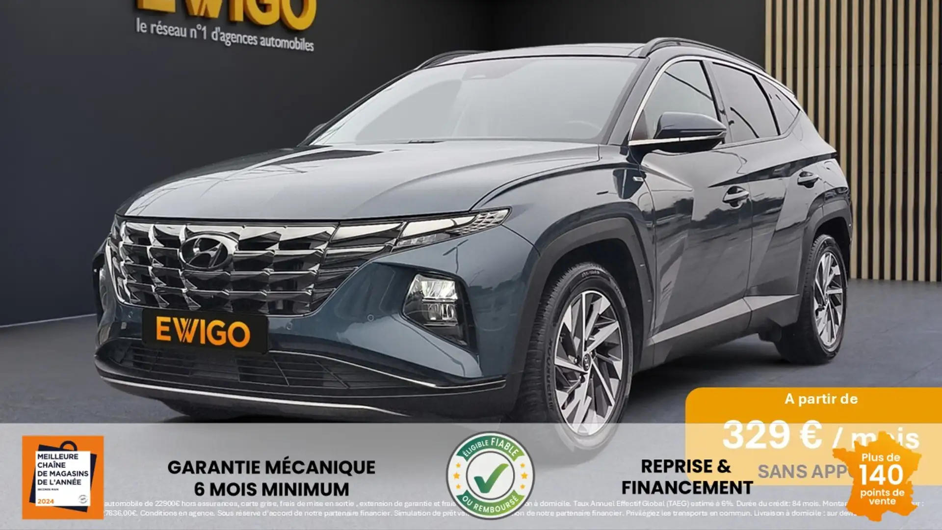 Hyundai TUCSON IV 1.6 T-GDI 150ch HYBRID 48V CREATIVE DCT-7 2WD - 1