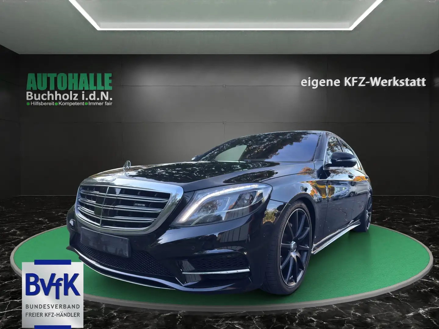 Mercedes-Benz S 350 BlueTec / d L~AMG Line~LED~KEYLES-GO~VAKUMIERTE TÜ Noir - 1