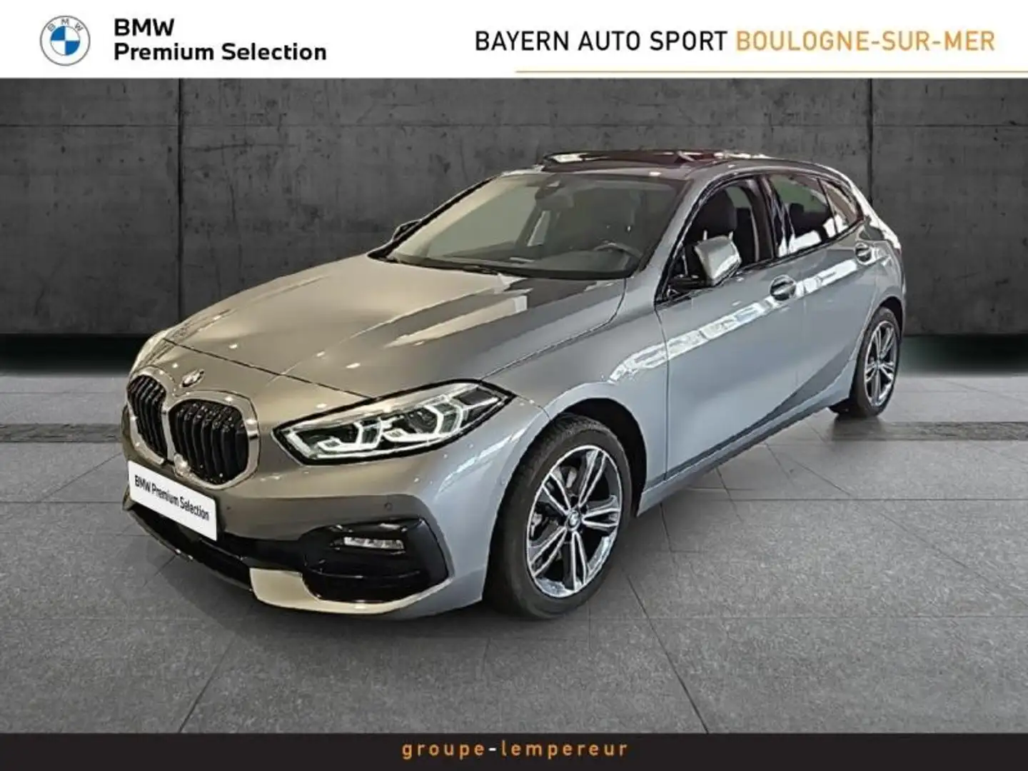 BMW 116 116dA 116ch Edition Sport DKG7 Gris - 1