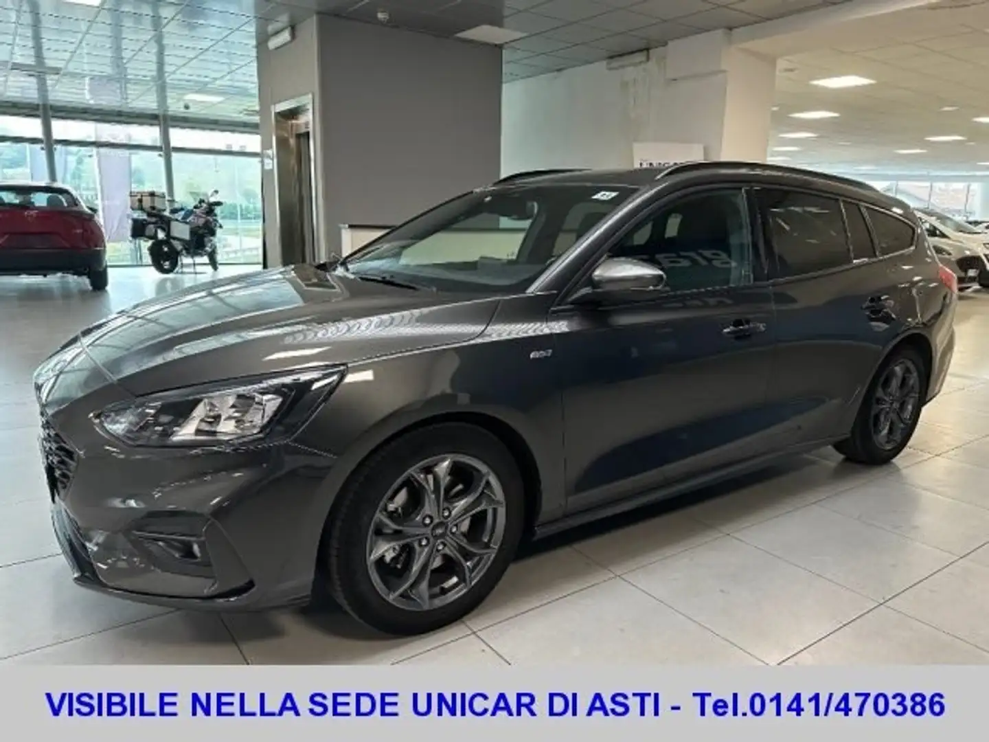 Ford Focus SW 1.0 Ecoboost 125 CV HYBRID ST-Line s Grigio - 1