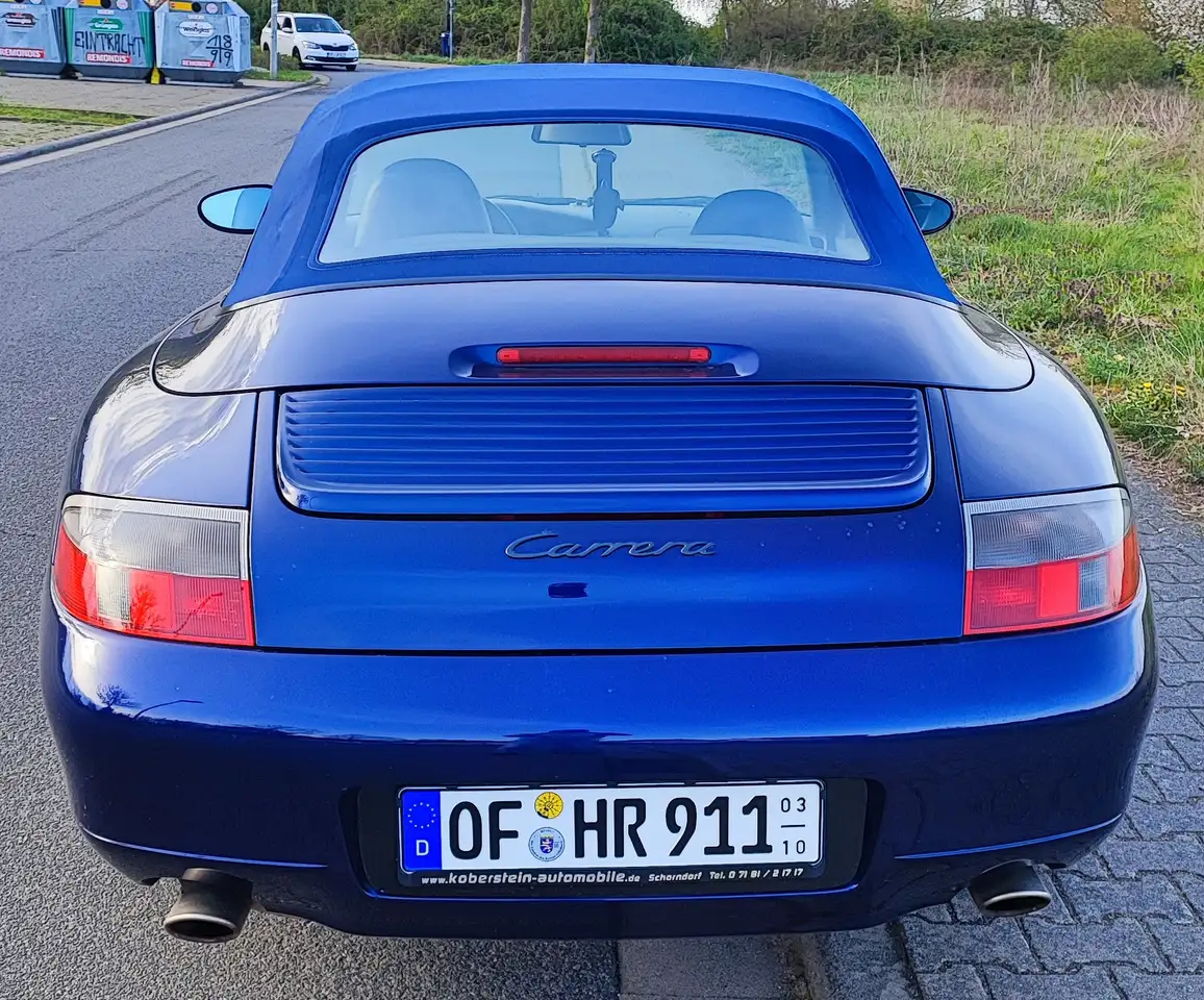 Porsche 996 911 Carrera Cabrio, foto 4