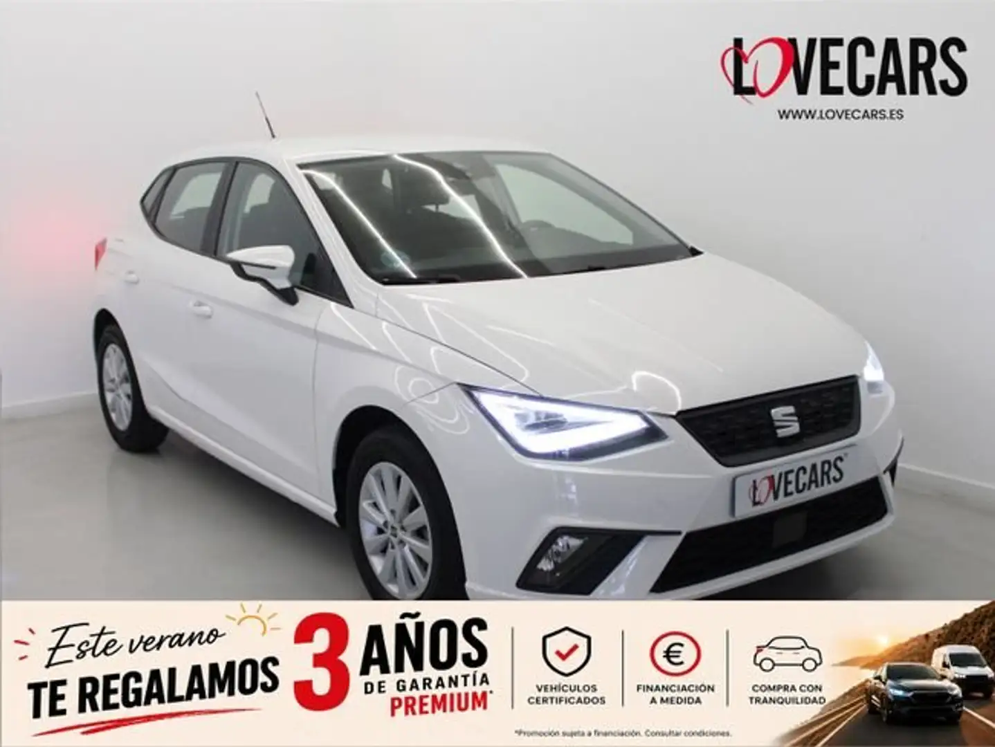 SEAT Ibiza 1.0 MPI S&S Style 59kW Blanco - 1