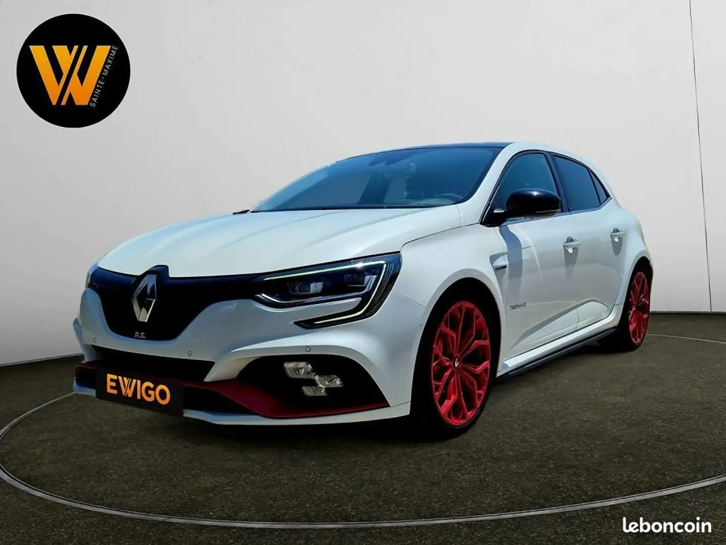 Renault Megane Mégane 1.8 280 RS EDC BVA OPTIONS++ SUIVI COMPLET  Blanc - 1