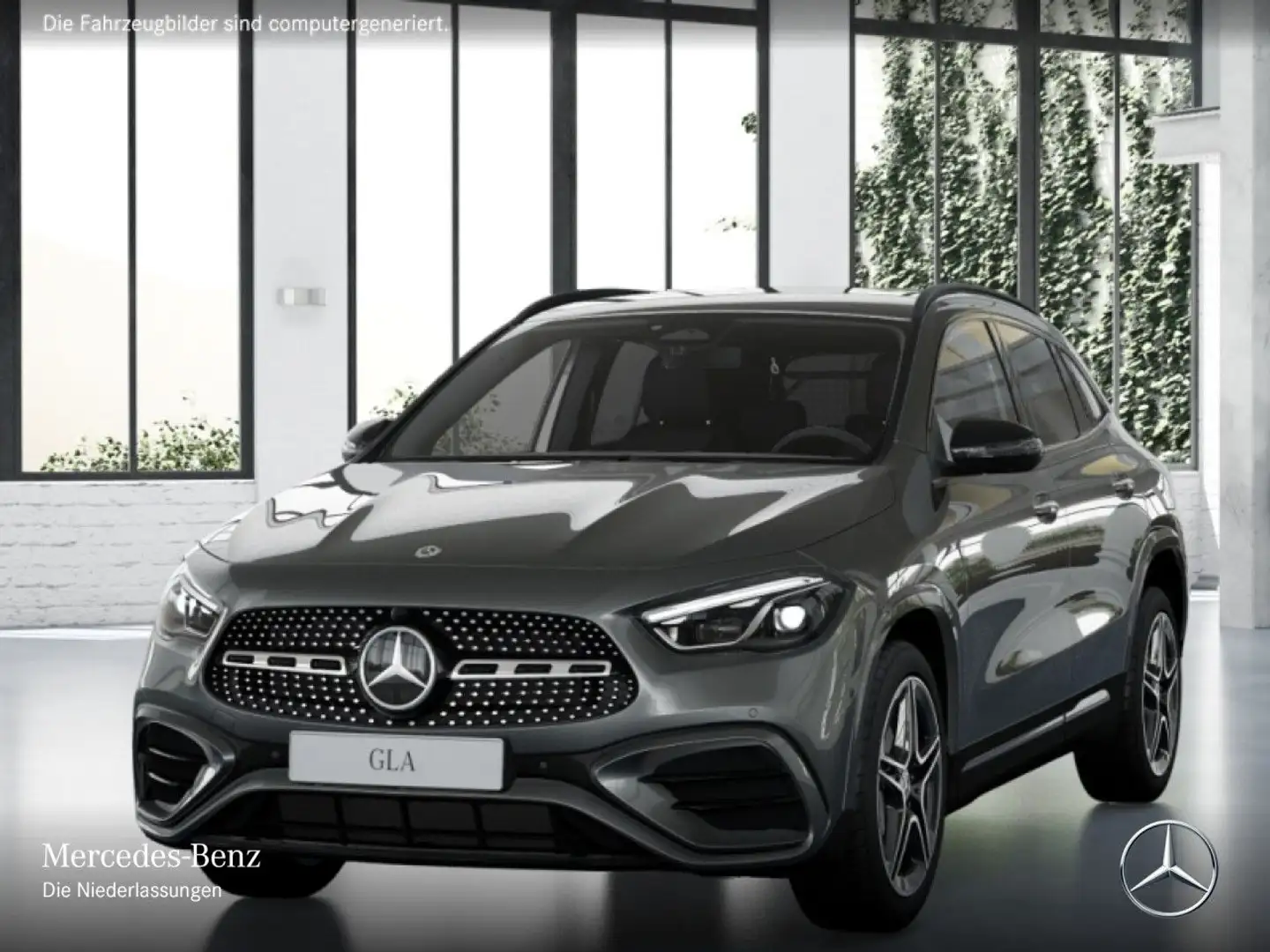 Mercedes-Benz GLA 200 AMG+NIGHT+360°+MULTIBEAM+19"+TOTW+KEYLESS Grau - 2