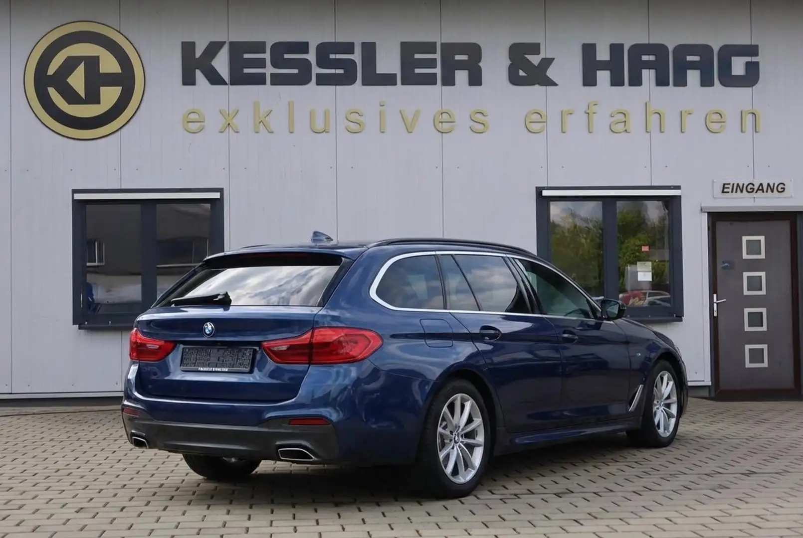 BMW 520 d #1HND#WINTERREIFEN#HEADUP Blau - 2