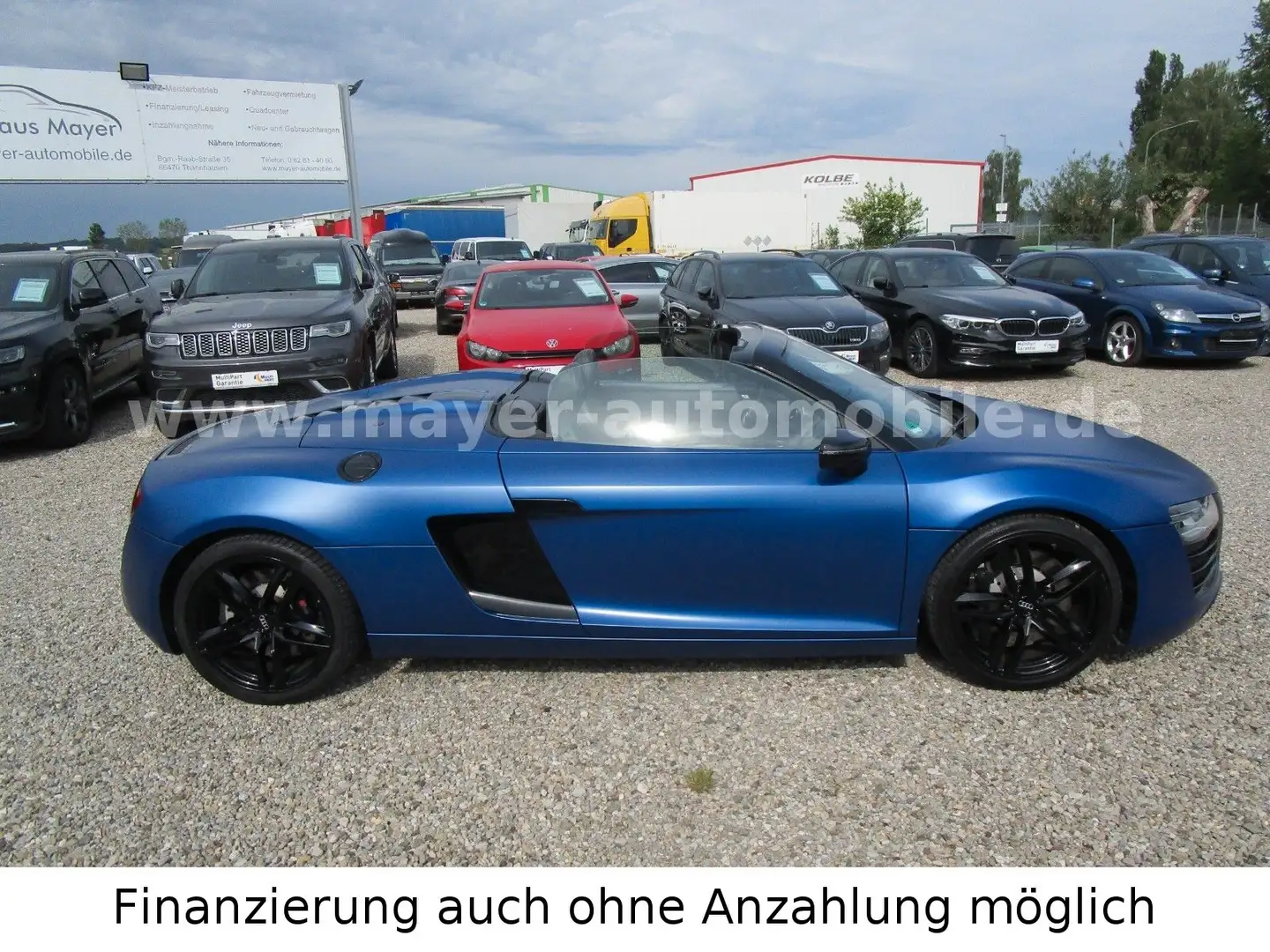 Audi R8 Spyder 4.2 FSI quattro*Kamera*LED*Klappenausp Blau - 2