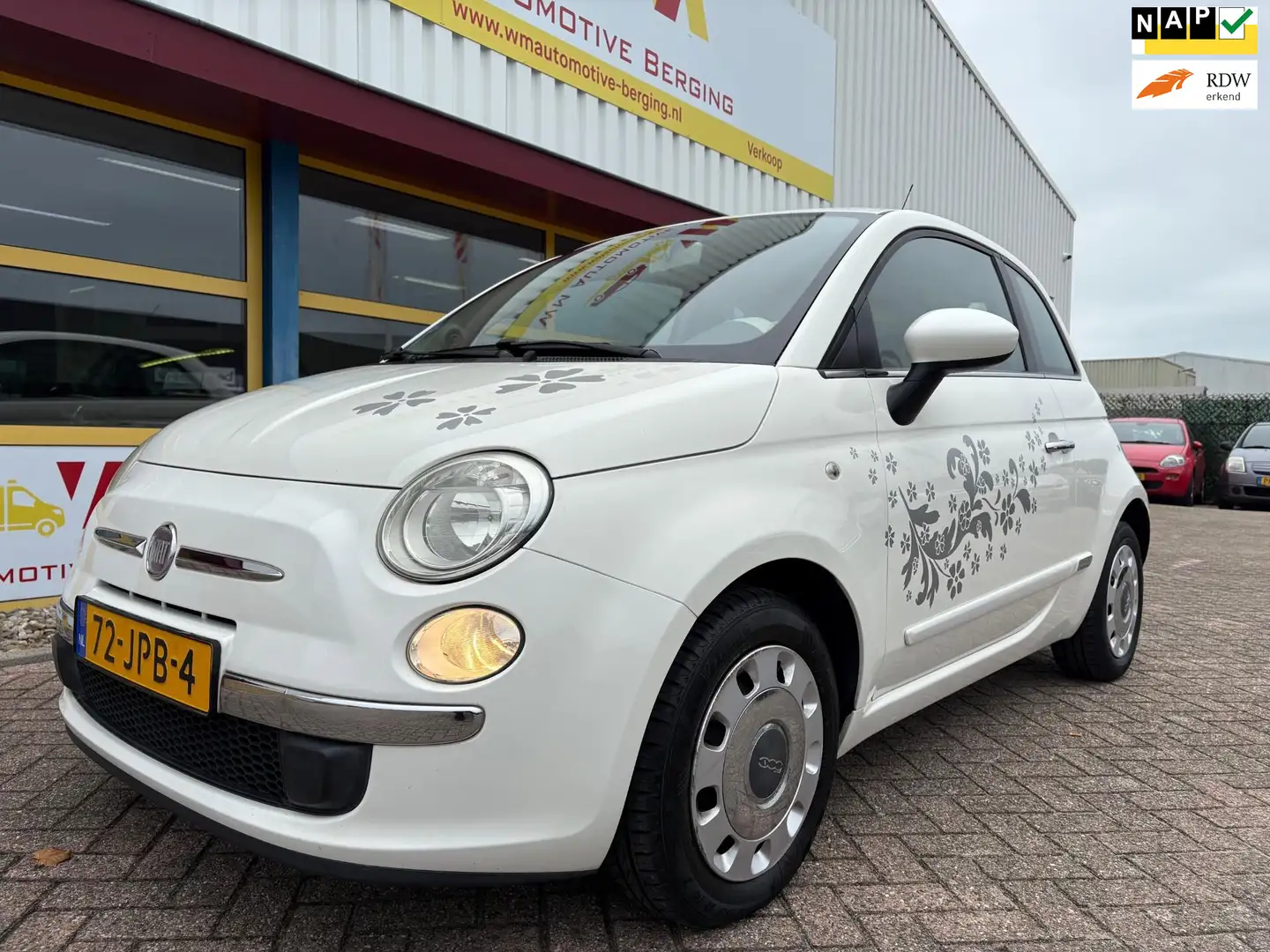 Fiat 500 1.2 Pop AIRCO AUTOMAAT Weiß - 1