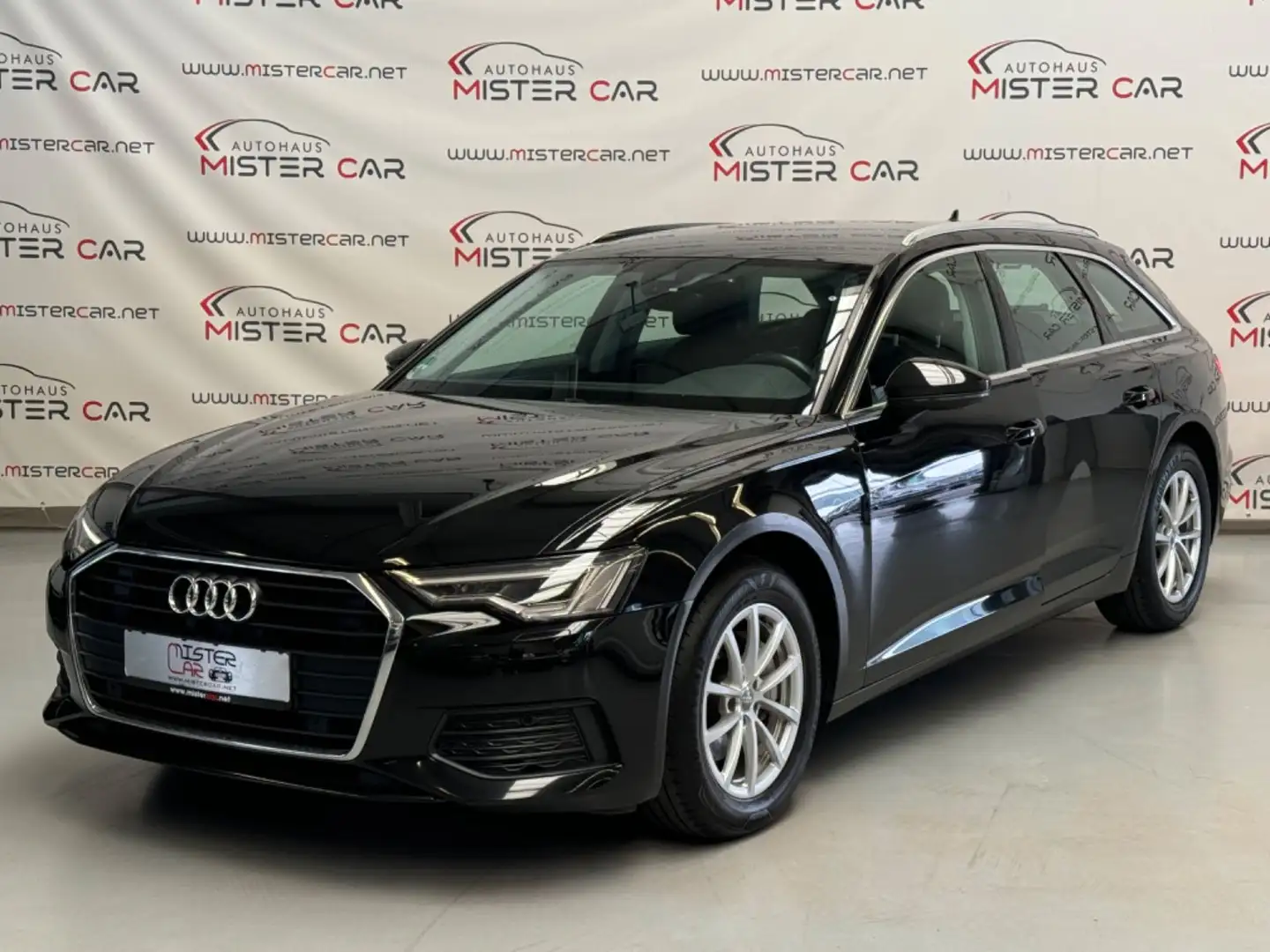 Audi A6 Avant 40TDI MATRIX/KAM/STANDH/AHK/SPUR/TOT/17 Schwarz - 1