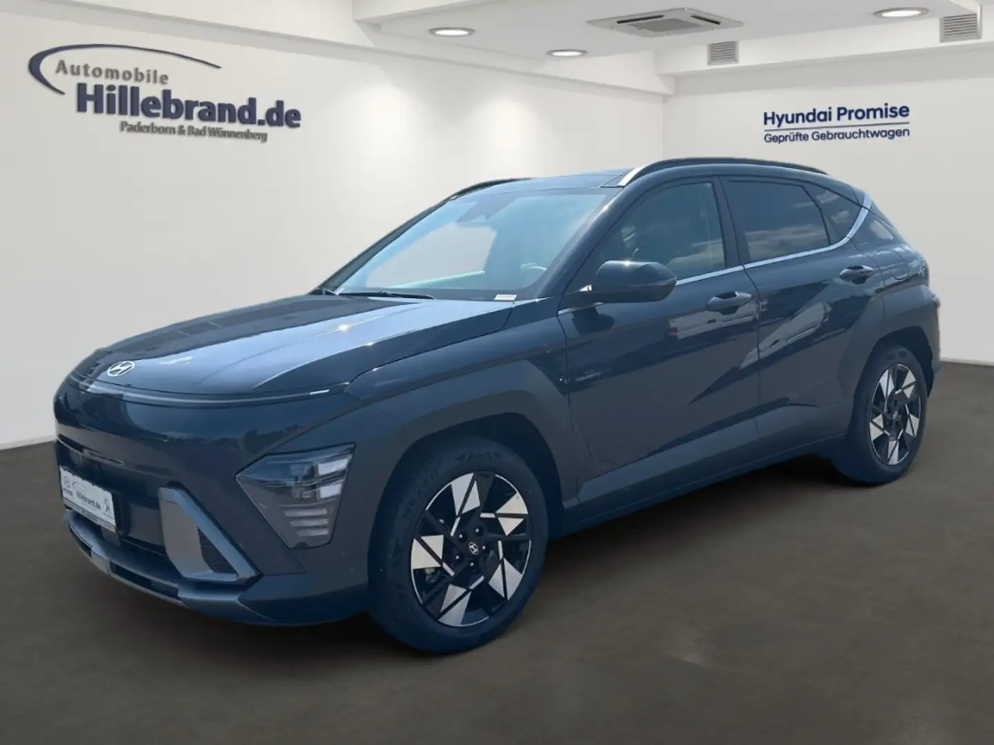 Hyundai KONA Prime Hybrid 2WD 1.6 T-GDI EU6d Navi Leder digital Blu/Azzurro - 1