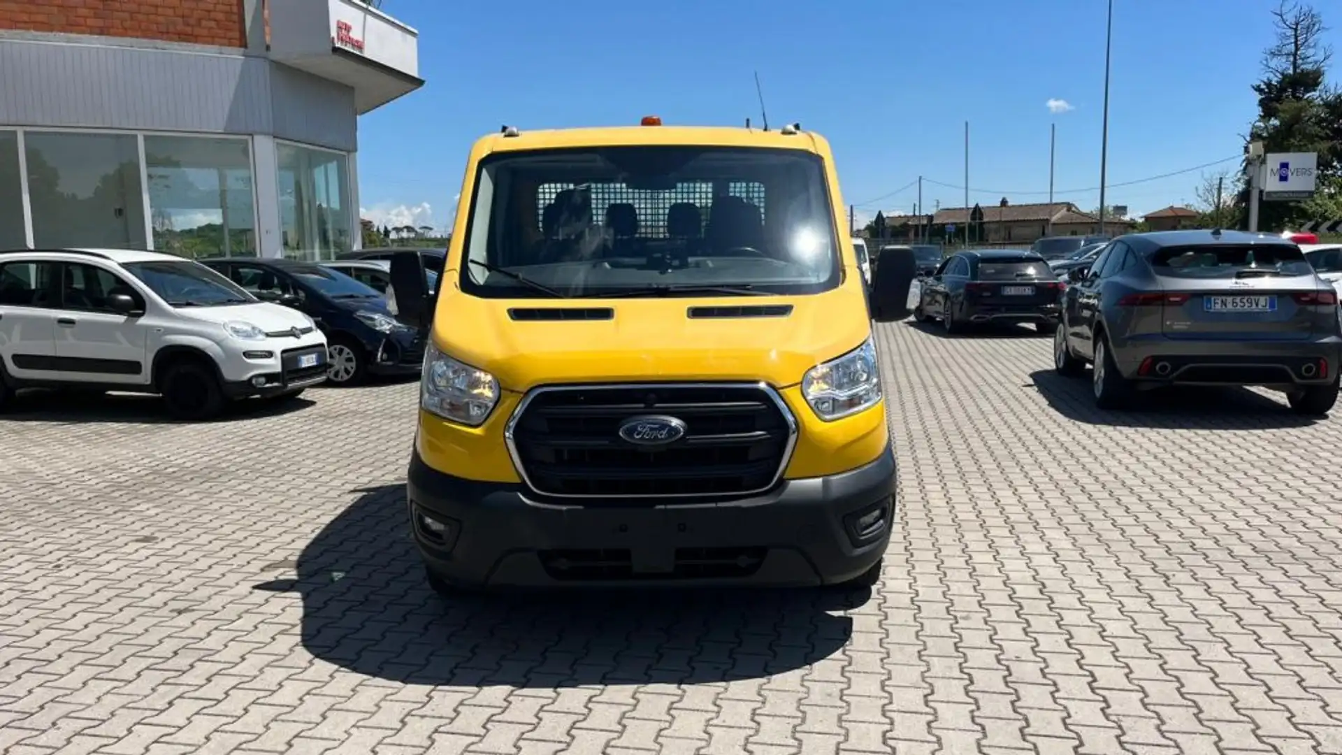 Ford Transit 310 2.0TDCi DOPPIA CABINA 6 POSTI + CASSONE Yellow - 1
