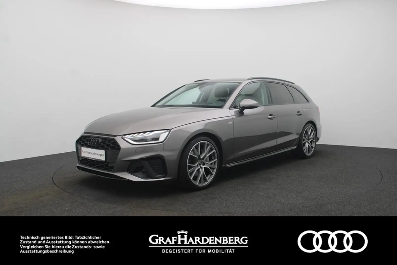 Audi A4 Avant 40 TDI S line Matrix Navi HuD Grau - 1