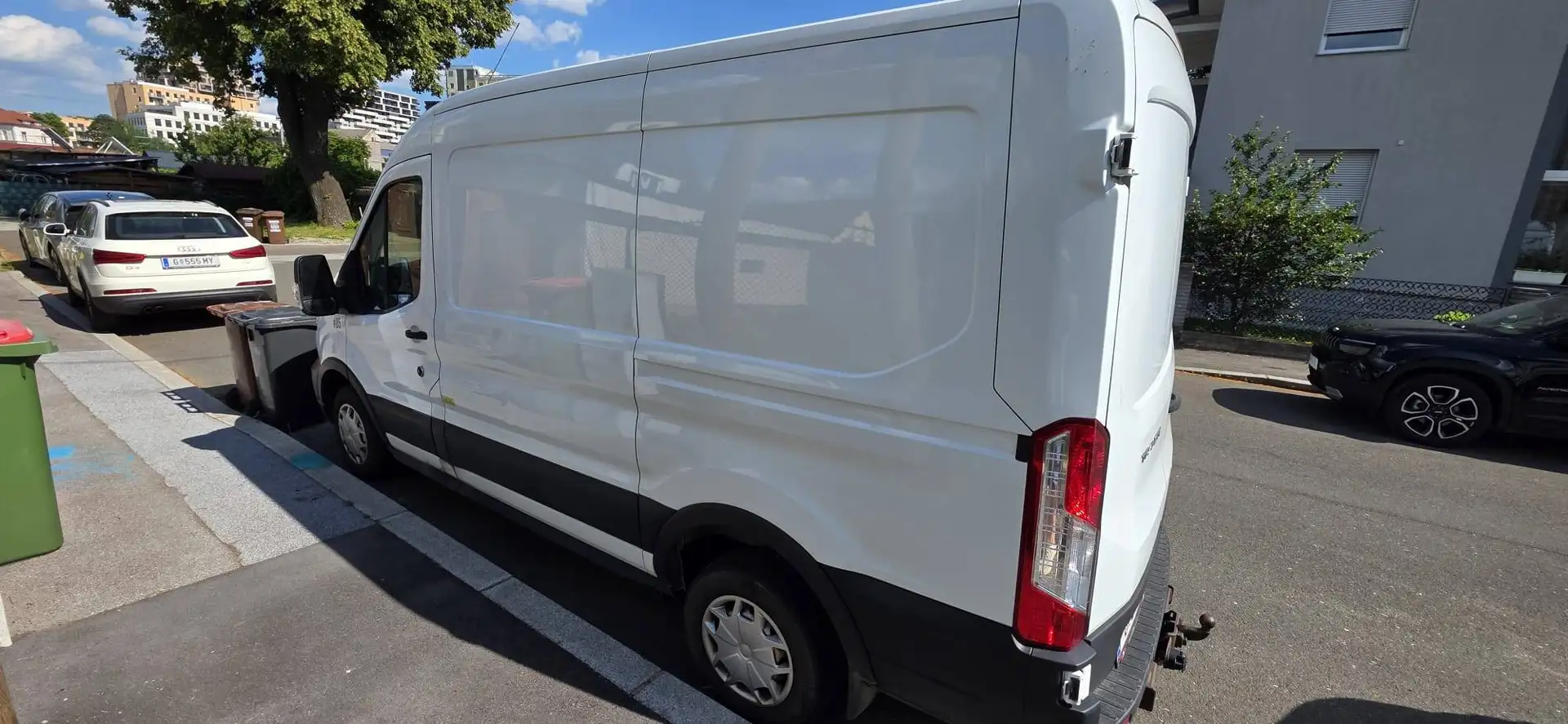 Ford Transit 2,0 EcoBlue L2H2 290 Trend Weiß - 2