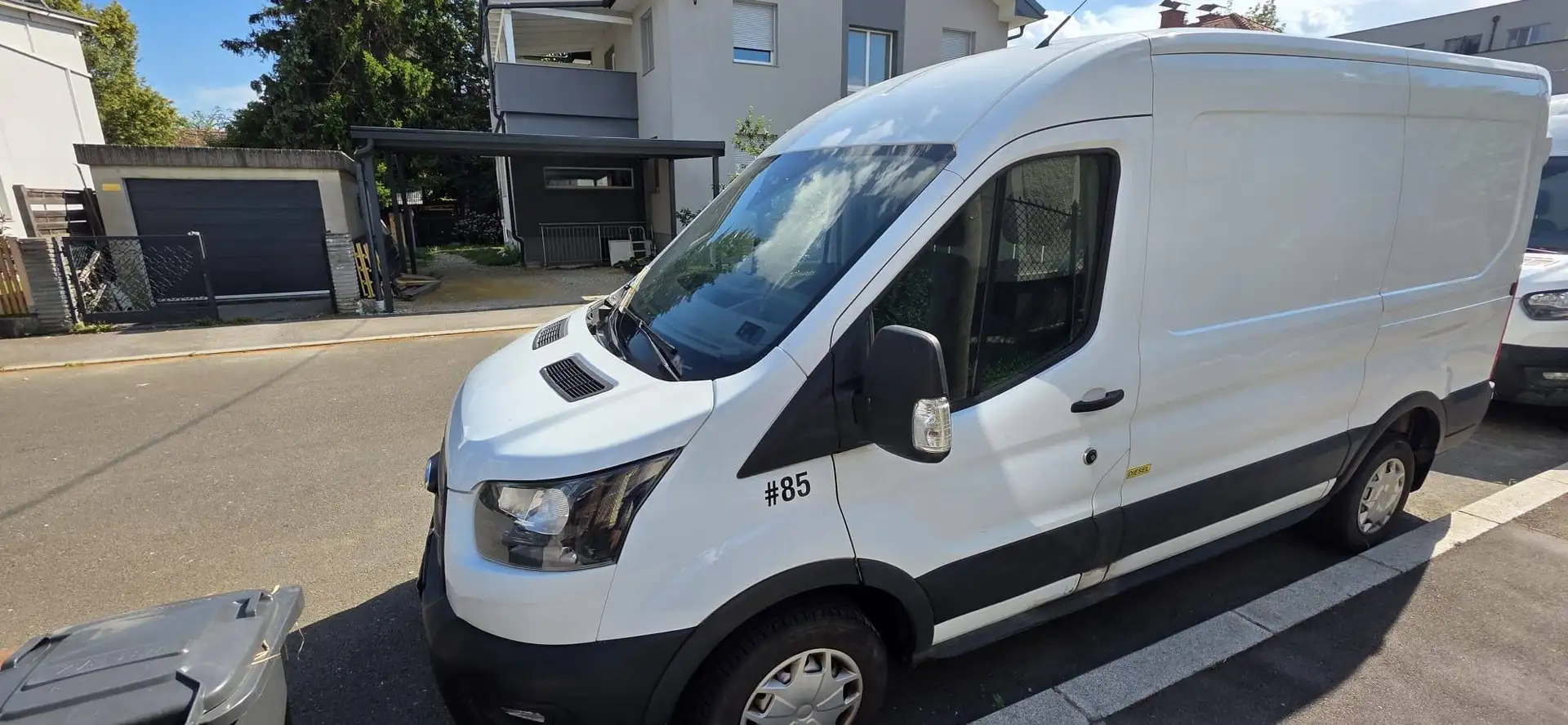 Ford Transit 2,0 EcoBlue L2H2 290 Trend Weiß - 1