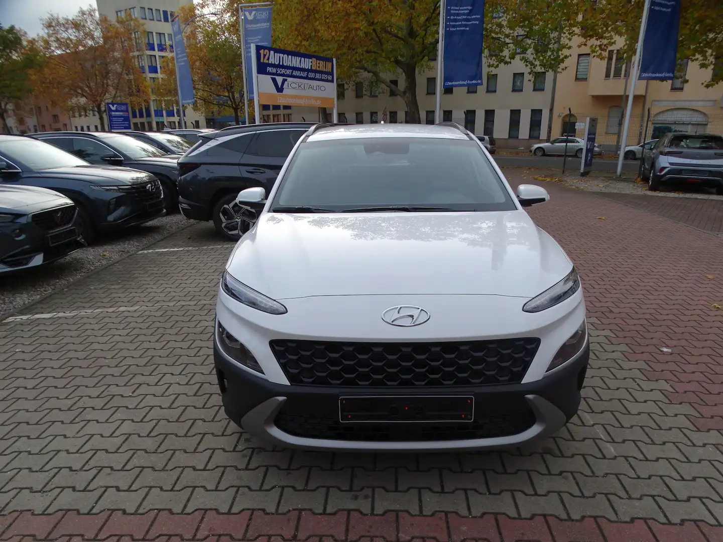 Hyundai KONA 1.6 GDI Trend Hybrid 2WD Blanc - 2
