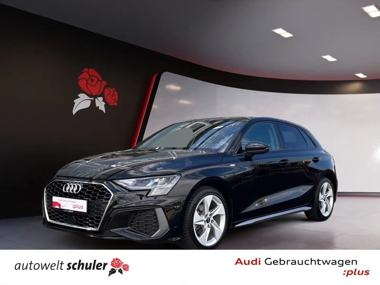 Audi A3 Sportback 35 1.5 TFSI S-tronic S-line S-tronic LE Schwarz - 1