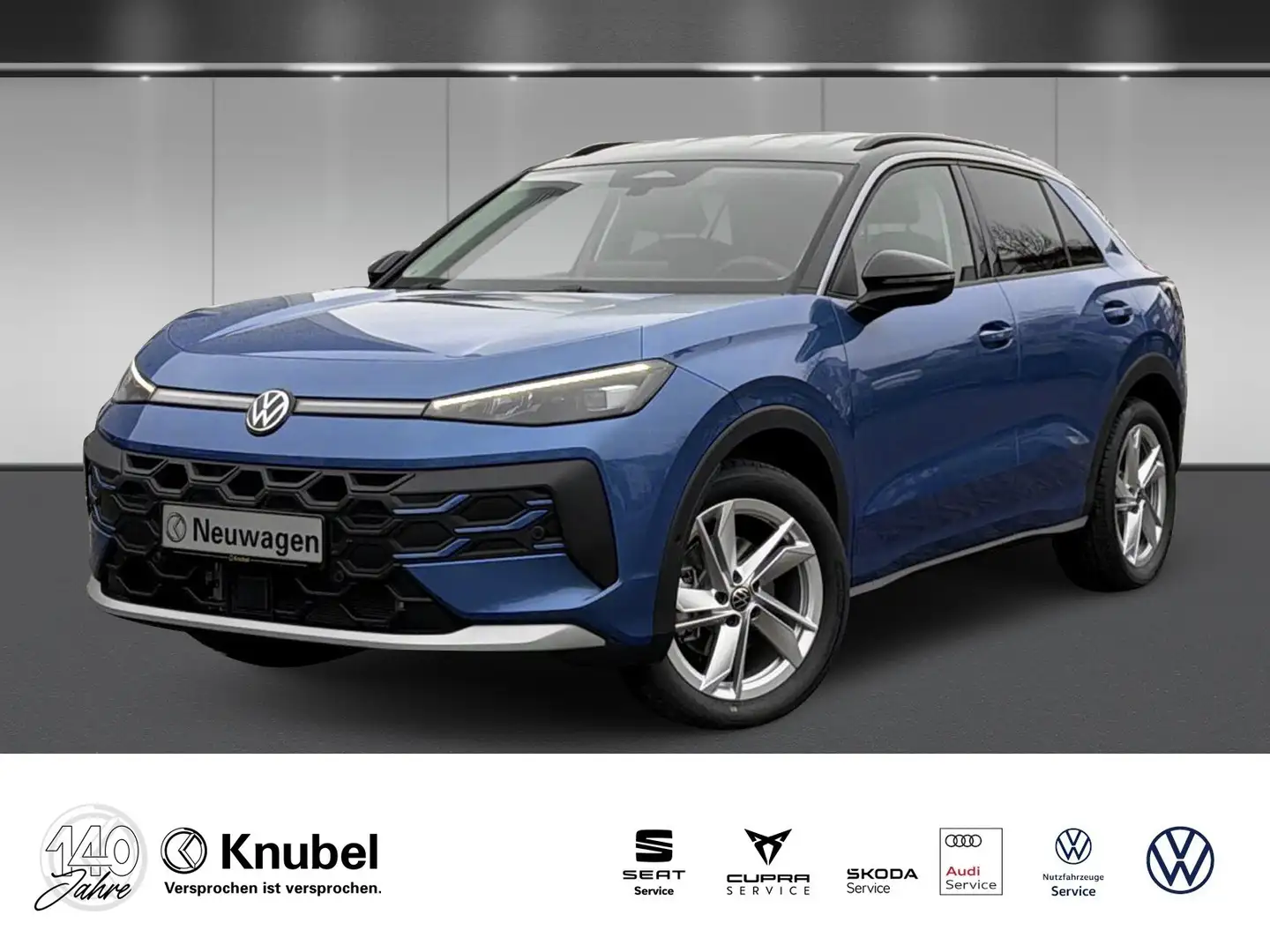 Volkswagen T-Roc Life 1.5 eTSI DSG LED+ ACC App-Connect 18" Keyless Bleu - 1