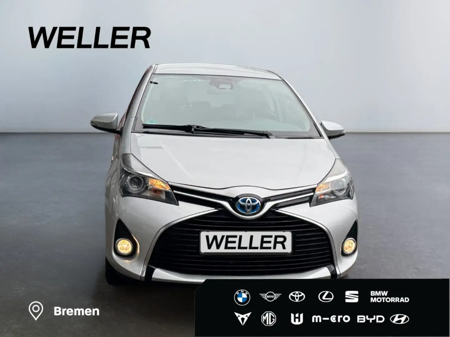 Toyota Yaris Hybrid 1.5 Edition-S *Kamera*SHZ*Bluetooth* Argent - 2