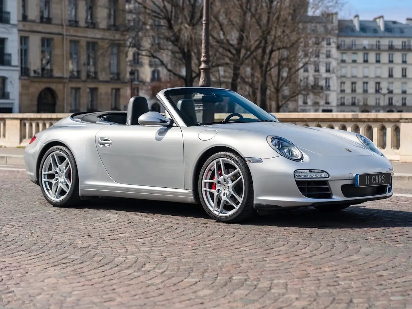 Porsche 911 997 Carrera 4S CABRIOLET PDK Zilver - 1