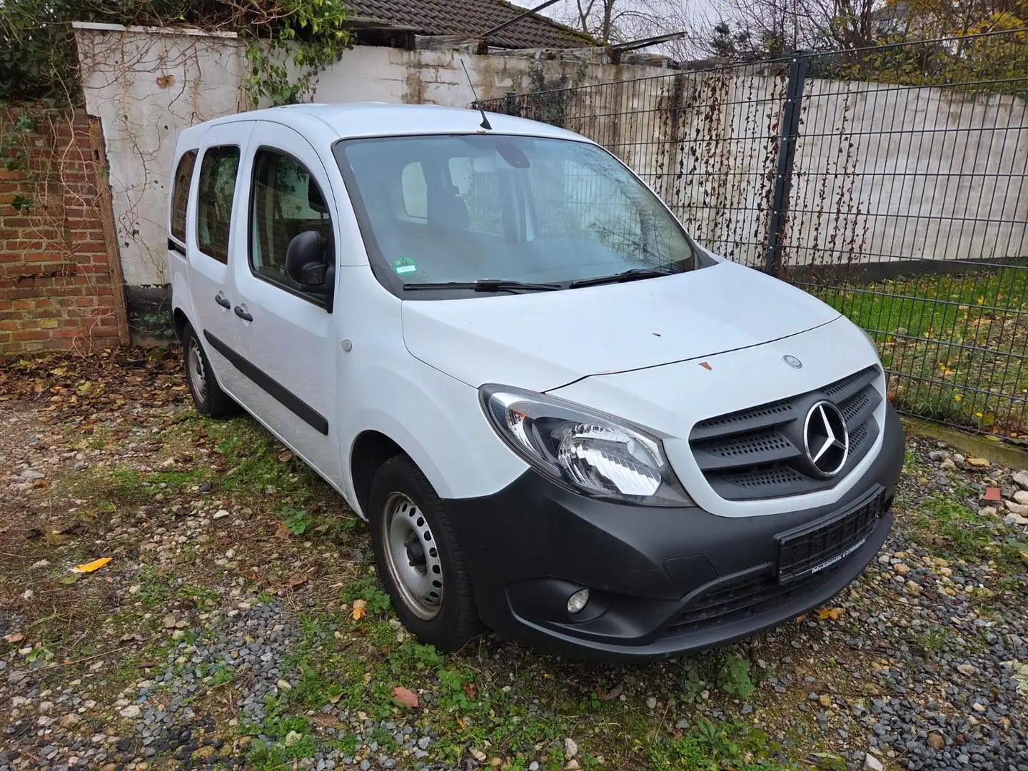 Mercedes-Benz Citan Kombi 108 CDI lang Klima 5 Sitze Tüv AHK Weiß - 2