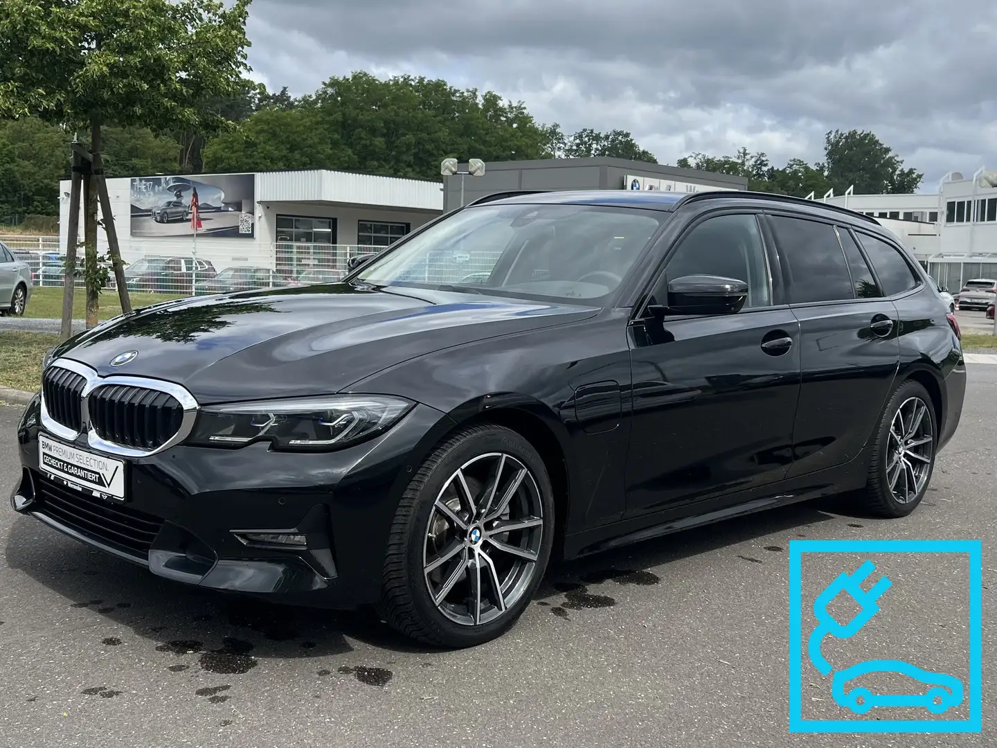 BMW 320 e Touring Sport Line Head-Up HiFi DAB WLAN Noir - 1