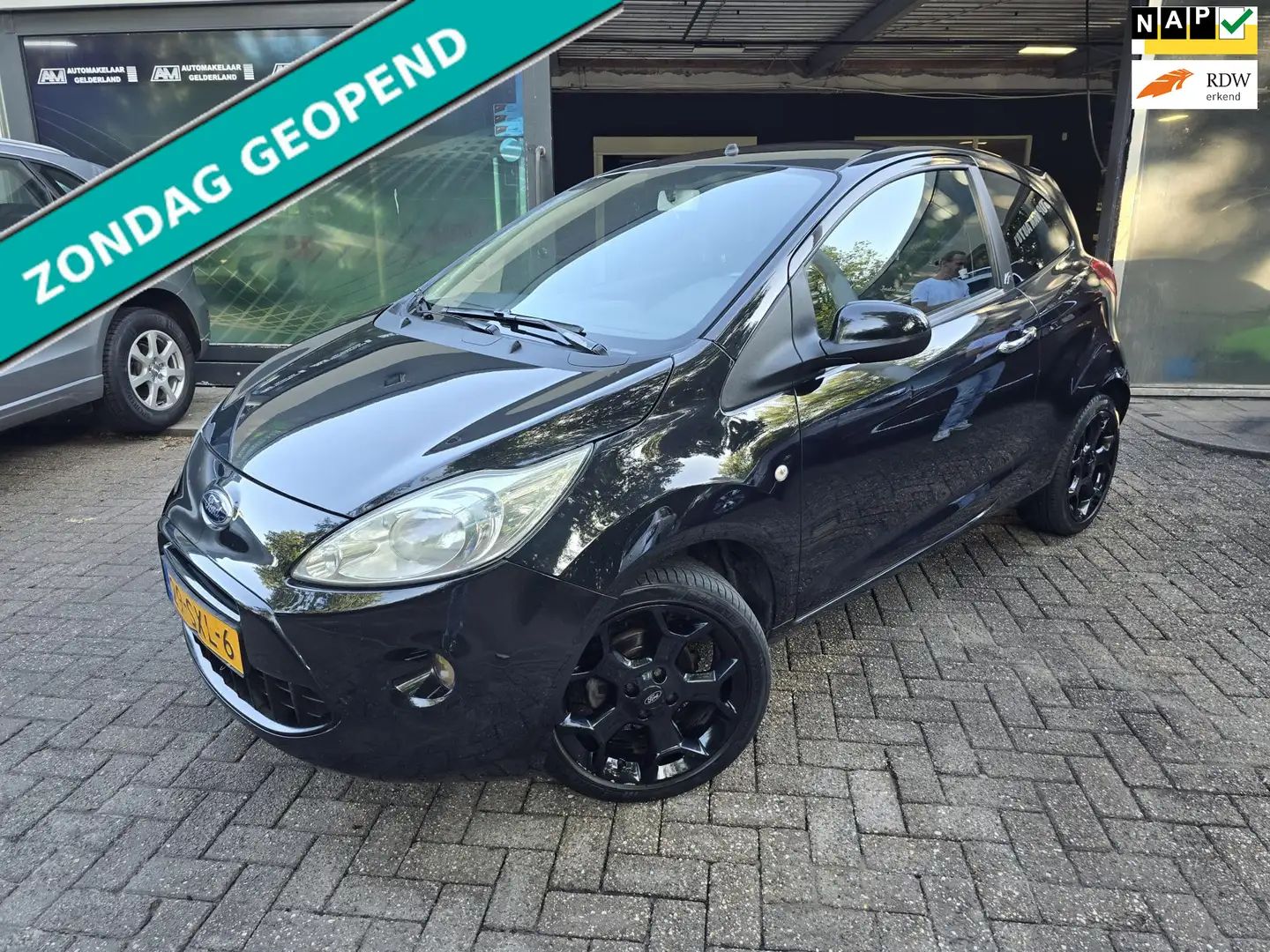 Ford Ka/Ka+ 1.2 Metal start/stop | 12MND GARANTIE | NW APK | A Noir - 1
