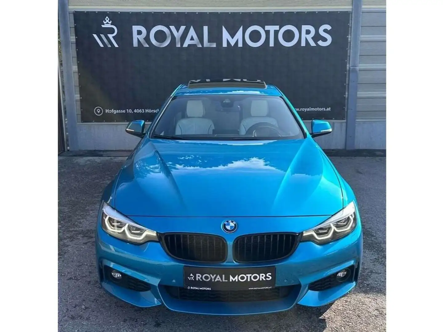BMW 420 d M Sport Blau - 2